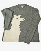 Load image into Gallery viewer, Alpaca sweater in grey made from the finest baby alpaca wool 
