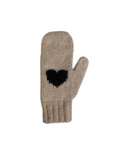 Cargar imagen en el visor de la galería, Alpaca mittens with a heart
