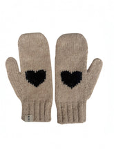 Cargar imagen en el visor de la galería, Alpaca heart mittens 
