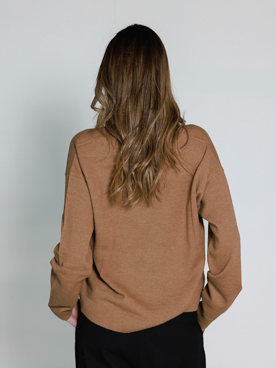 Alpaca V neck sweater