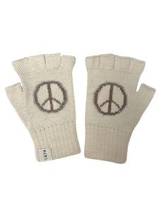 Peace sign gloves