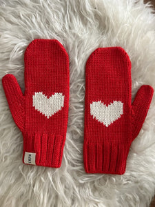 Manoplas de corazón