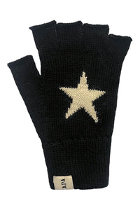 Lunar Star and Moon Fingerless Gloves