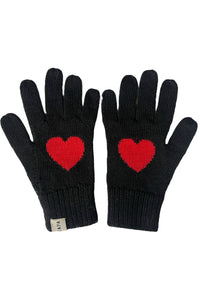 Heart Gloves Valery Baby Alpaca