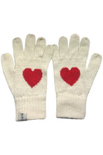 Load image into Gallery viewer, Valery Heart Baby alpaca Gloves
