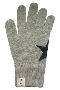 Baby alpaca Star Gloves