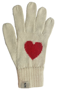 Valery Heart Baby alpaca Gloves