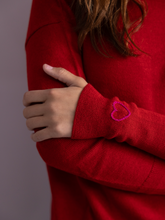 Load image into Gallery viewer, Alpaca V neck sweater
