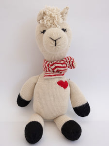 Almohada decorativa de alpaca grande
