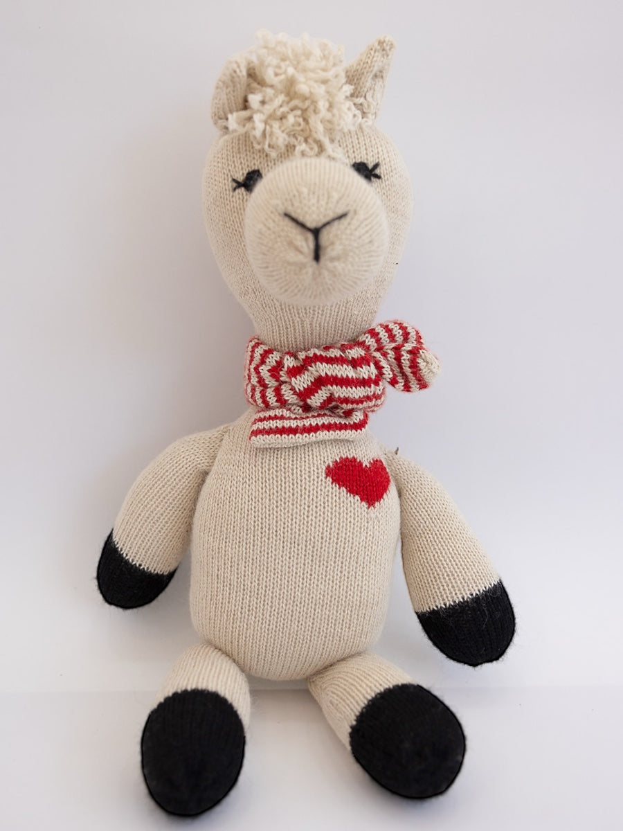 Almohada decorativa de alpaca grande