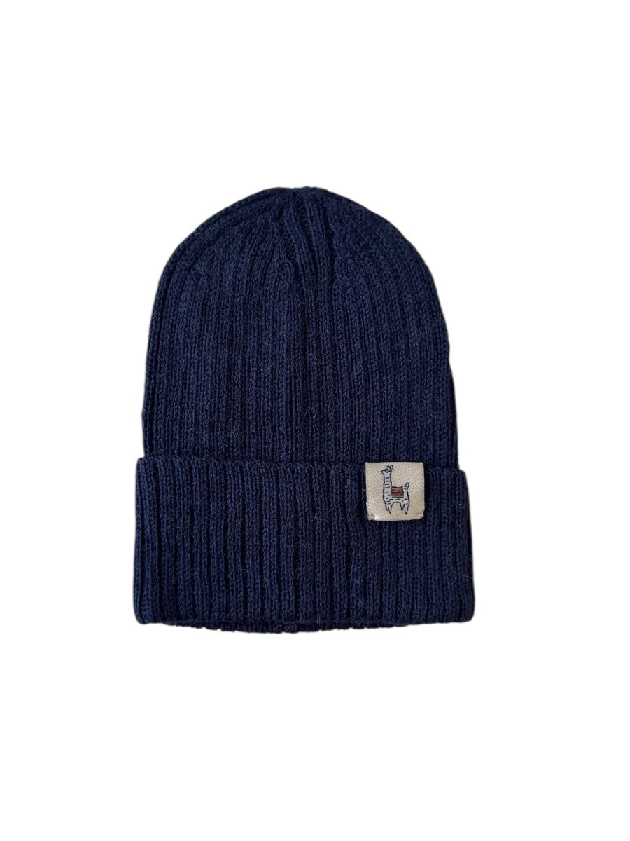 Baby Ribbed Beanie Alpaca
