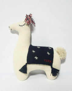 Almohada decorativa de alpaca pequeña