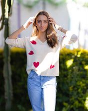 Load image into Gallery viewer, Heart Sweater
