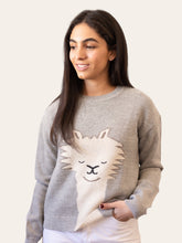 Load image into Gallery viewer, Alpaca Sweater white
