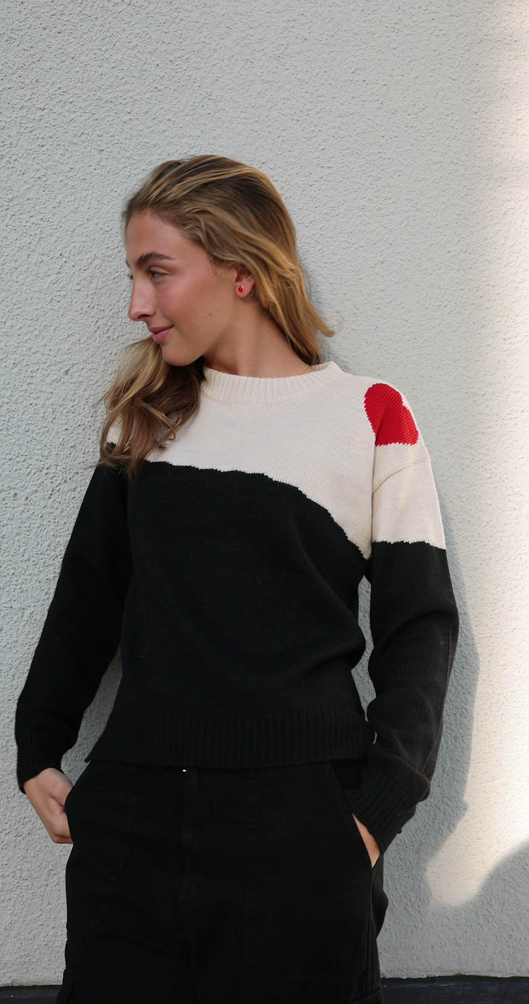 Dora heart sweater 