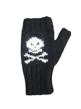 Load image into Gallery viewer, Chunky Baby alpaca wool Skull Mittens
