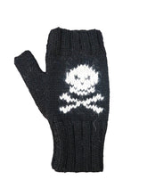 Load image into Gallery viewer, Chunky Baby alpaca wool Skull Mittens
