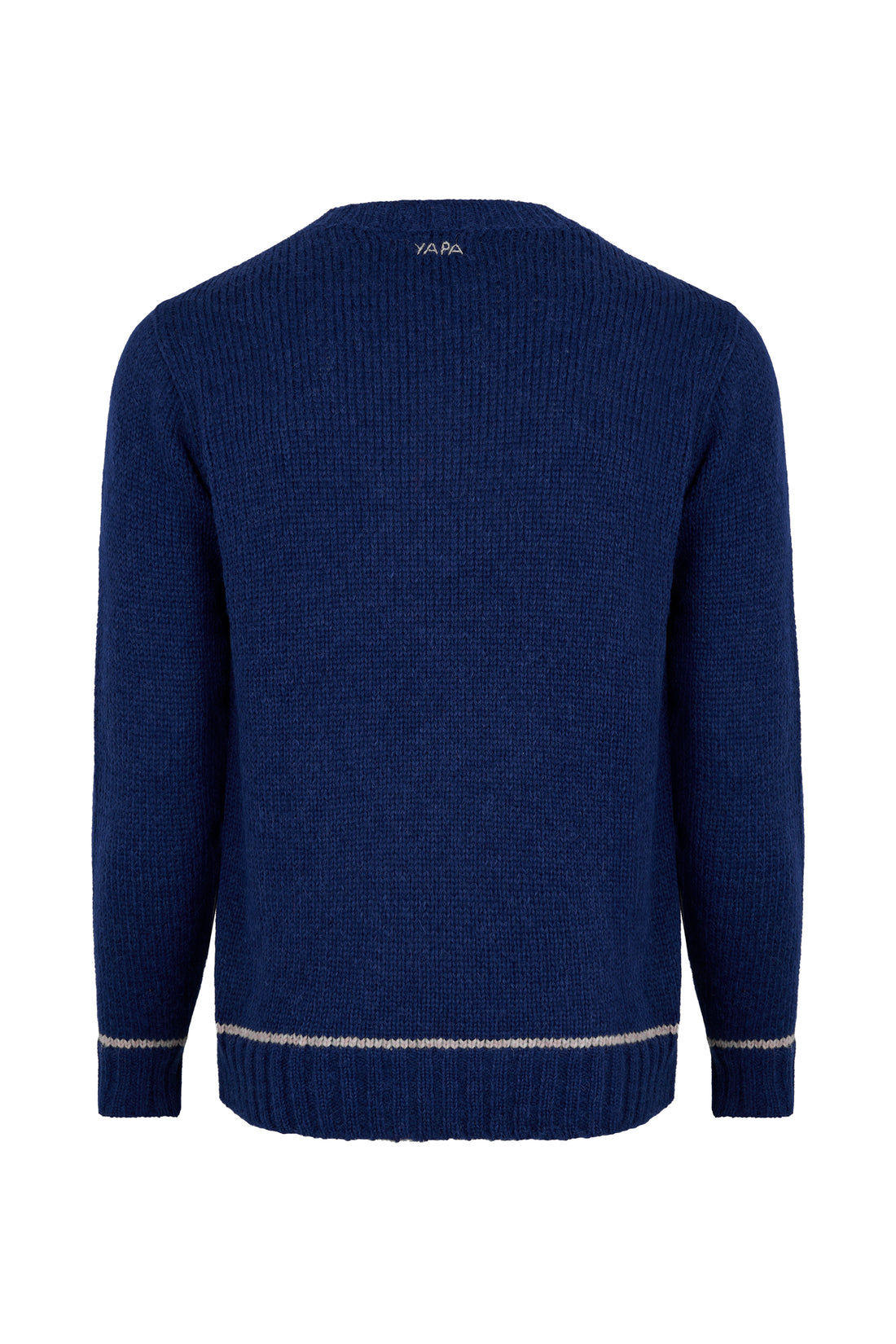 Chunky round-neck Sweater Llama Blend