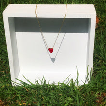 Load image into Gallery viewer, Heart Enamel Necklace
