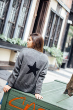 Load image into Gallery viewer, Baby alpaca wool Chunky Cardigan Grey
