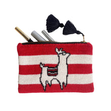 Load image into Gallery viewer, Knitted Makeup-Bag &amp; Passport-holder Alpaca-wool

