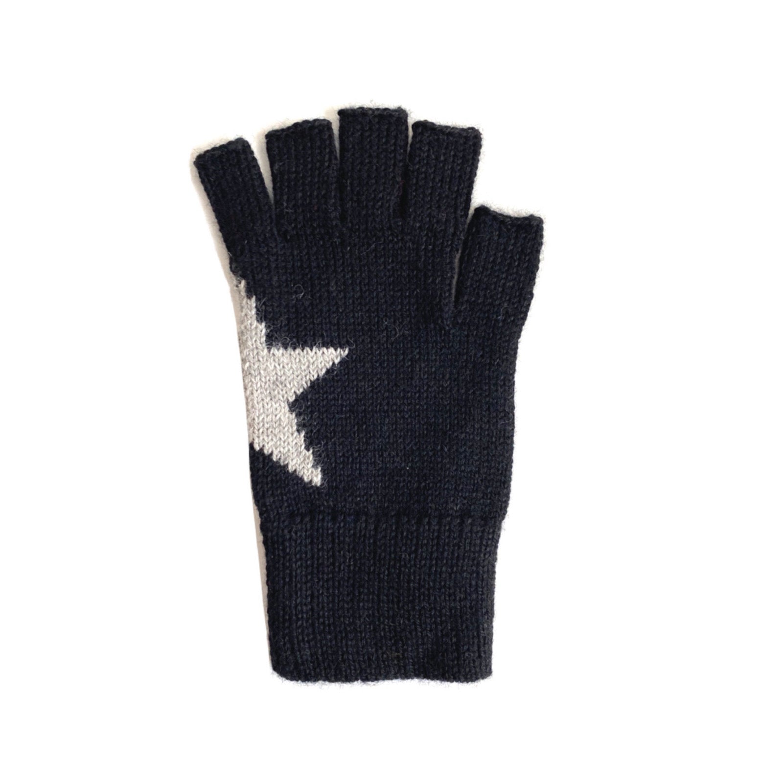 Star Baby Alpaca Fingerless Gloves