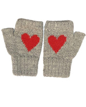 Load image into Gallery viewer, baby-alpaca-heart-mittens-kids-yapa-official-baby-alpaca-knitwear
